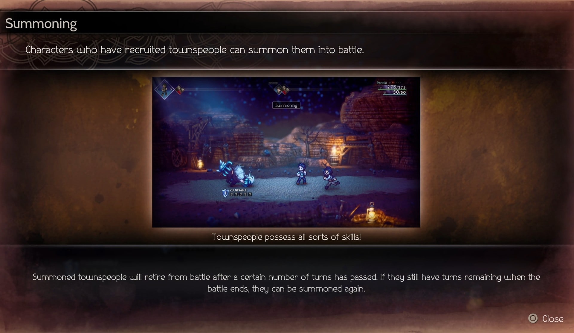 Partitio, The Merchant: Octopath Traveler 2 Character Guide - Talent: Business Partners