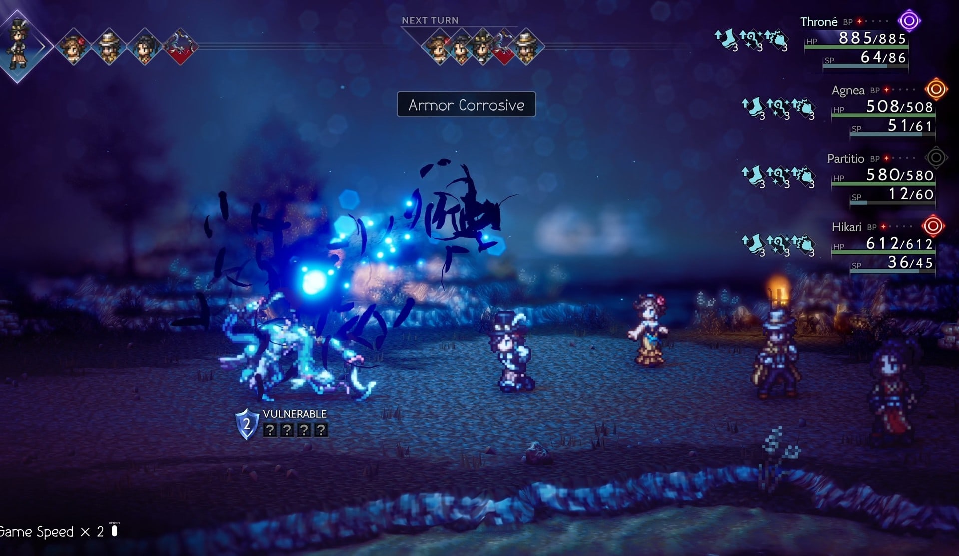 Octopath Traveler 2 Thief Job Guide - Armor Corrosive Skill