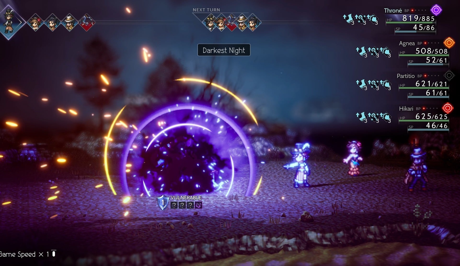 Octopath Traveler 2 Thief Job Guide - Darkest Night Skill
