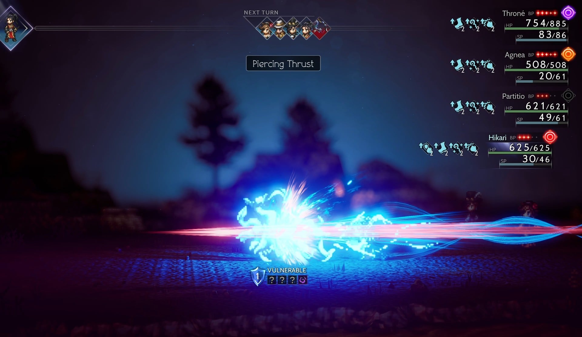 Piercing Thrust Skill