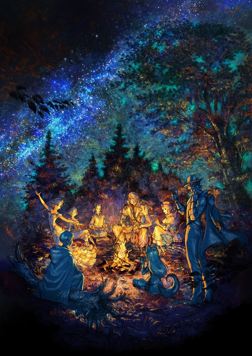 Octopath Traveler II Keyart Cover