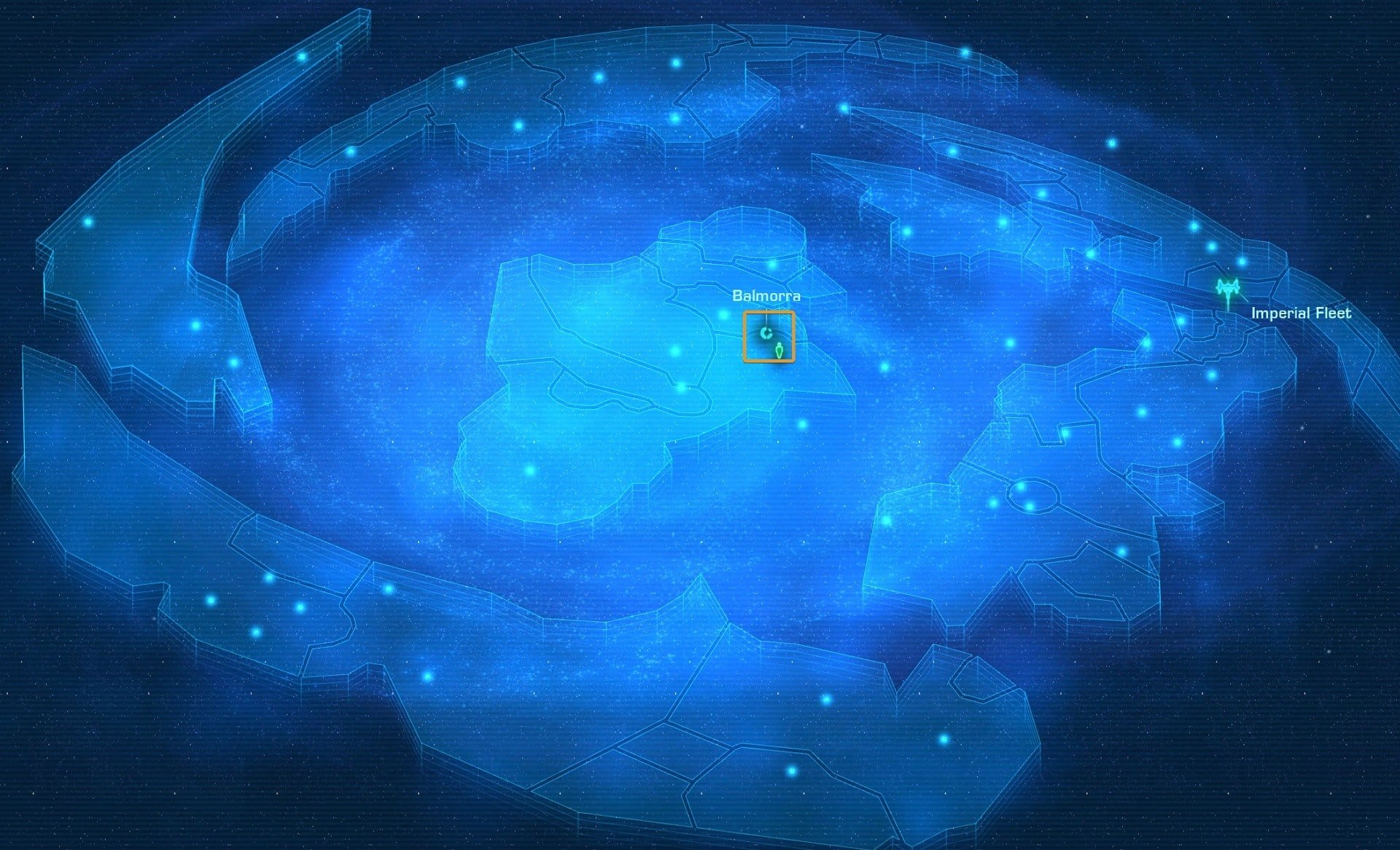 SWTOR Balmorra Planet Location on the Galaxy Map