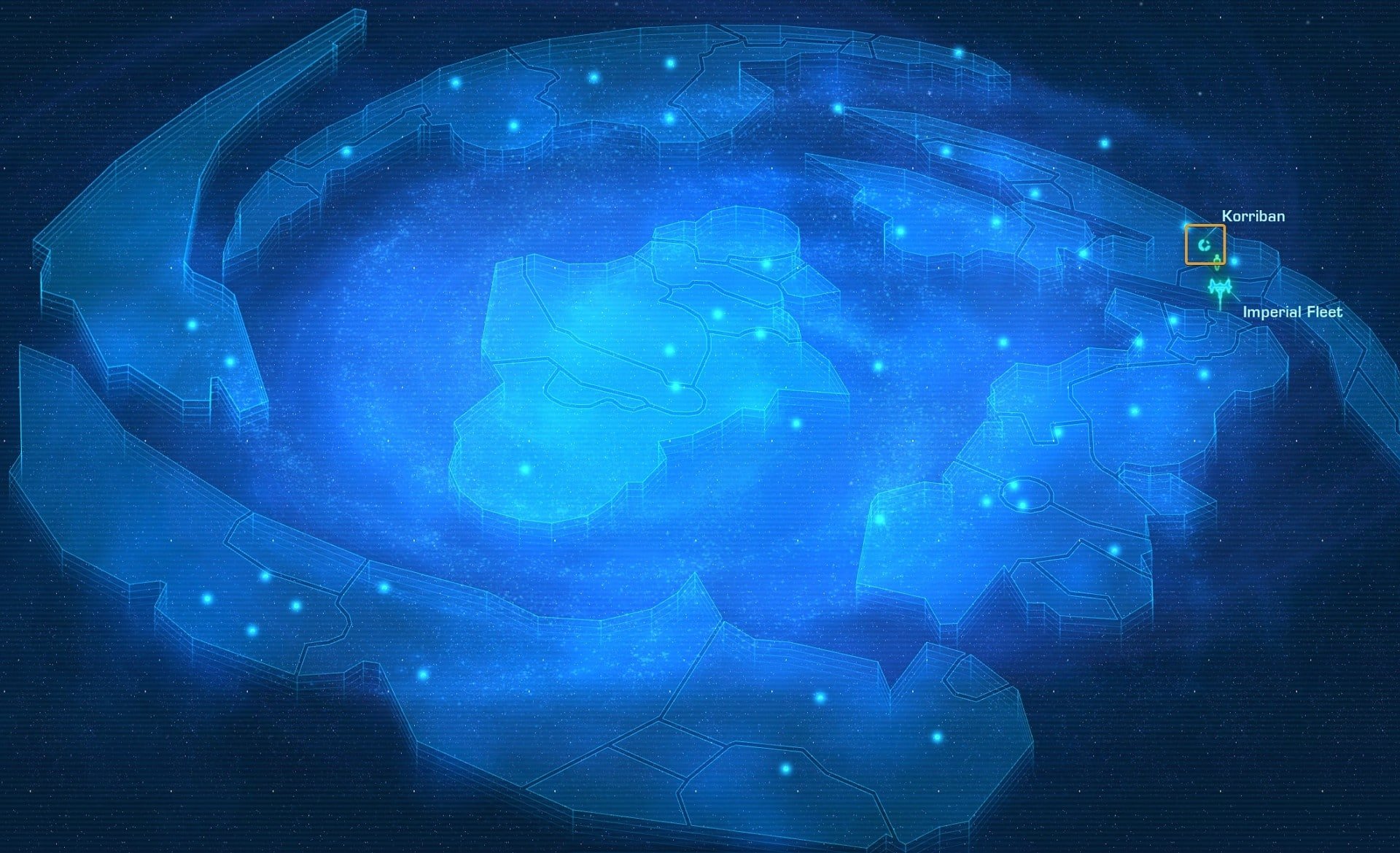 SWTOR Korriban Location on the Galaxy Map