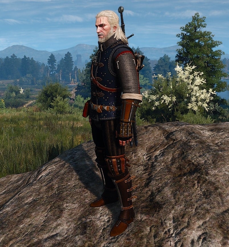 The Witcher 3 Superior Feline gear set - overview - left