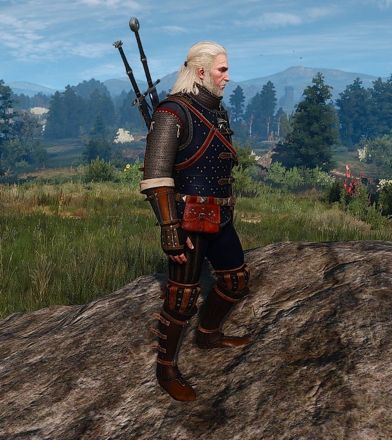 The Witcher 3 Superior Feline gear set - overview - right