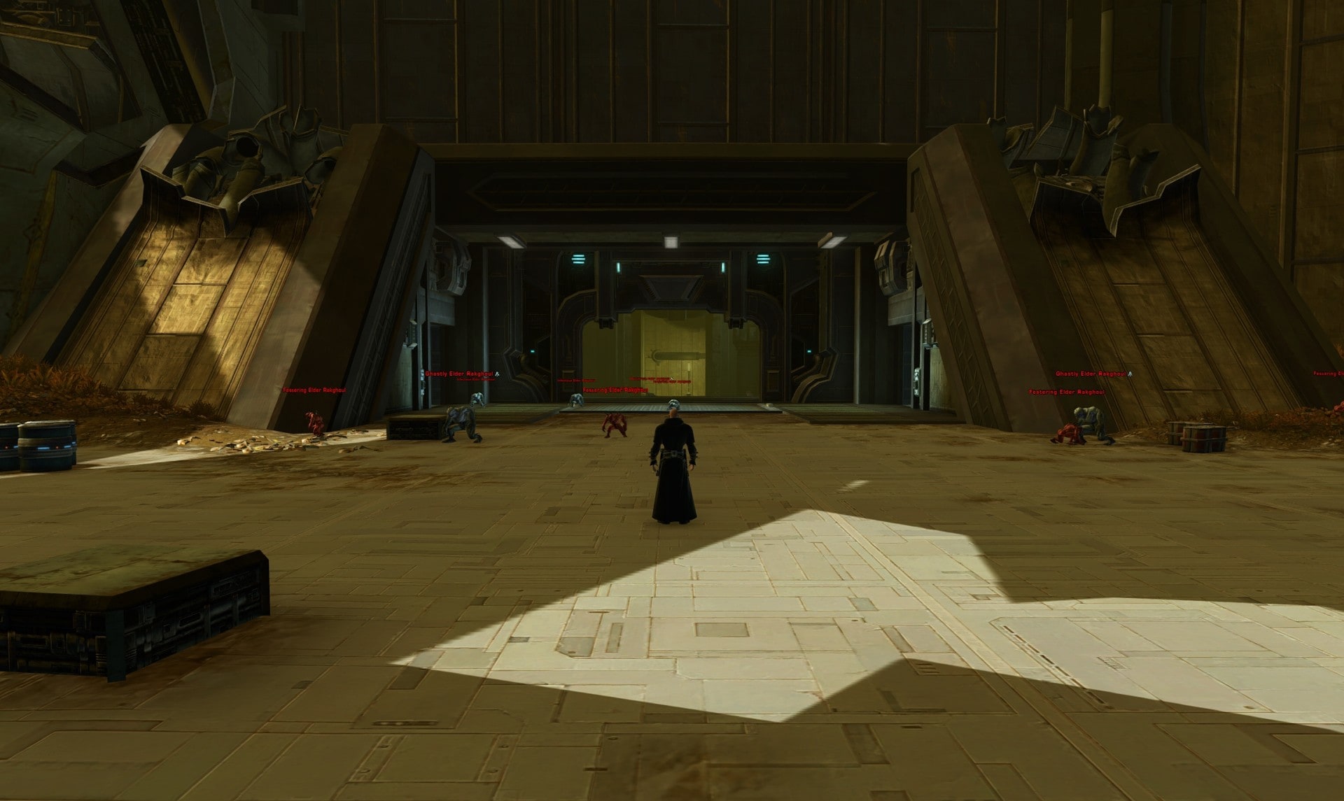 Taris (Republic) Green Matrix Shard Datacron Starting Location Visual