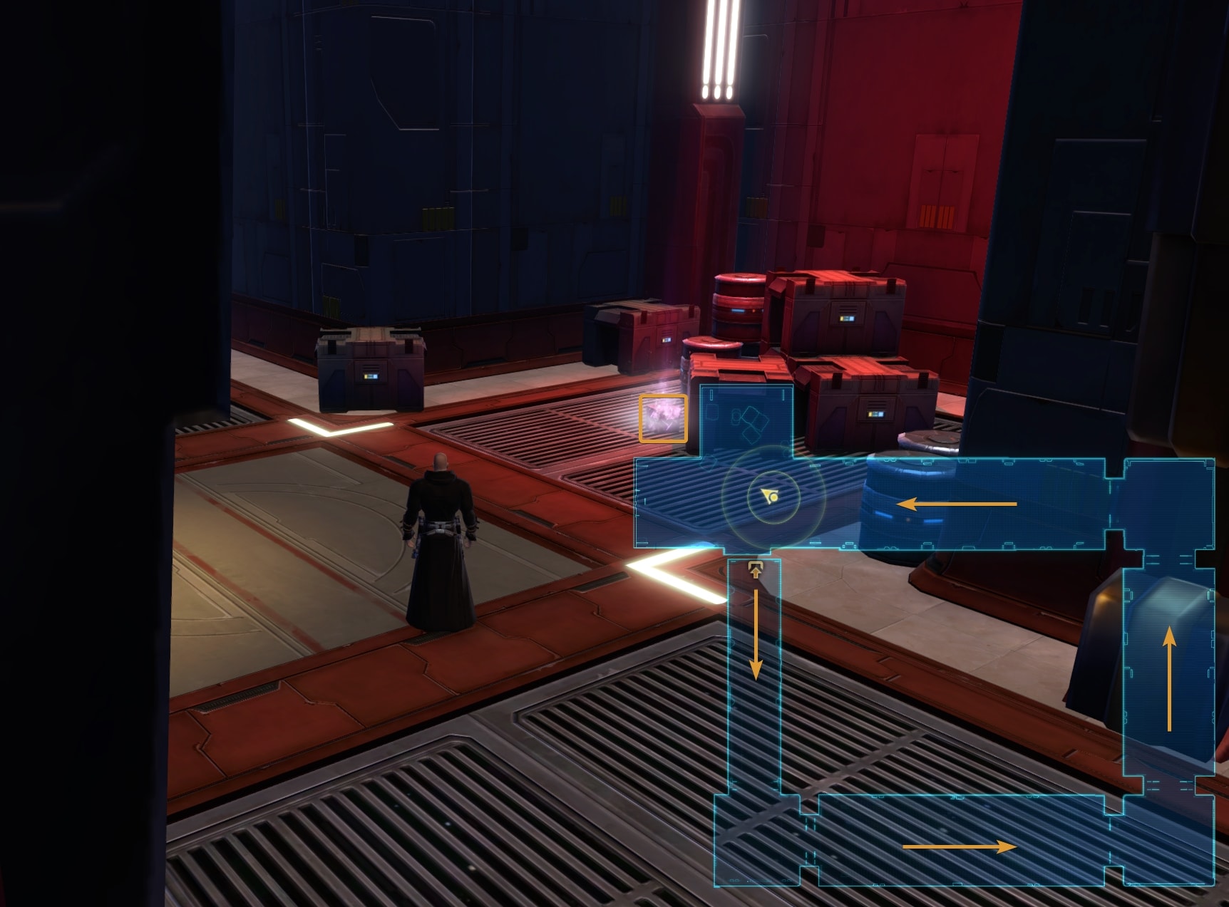 Taris (Republic) Purple Mastery Datacron Location