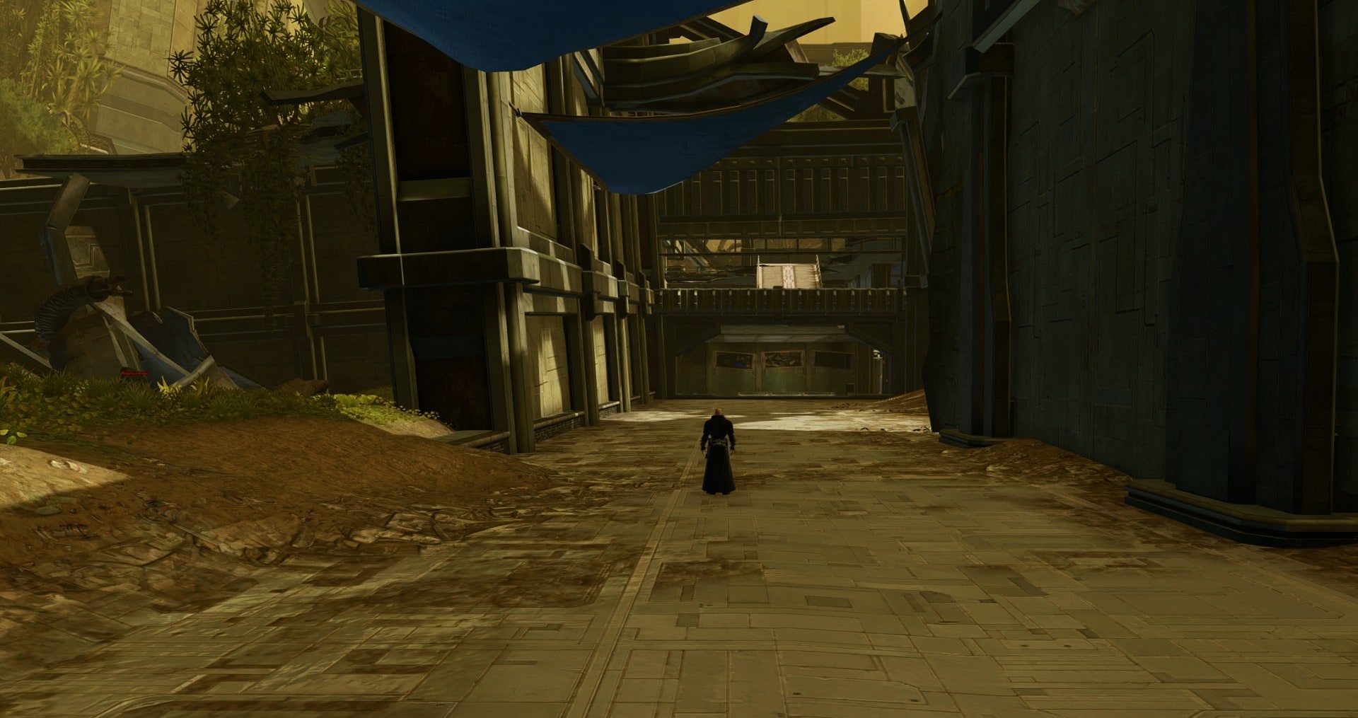 Taris (Republic) Purple Mastery Datacron Starting Location Visual