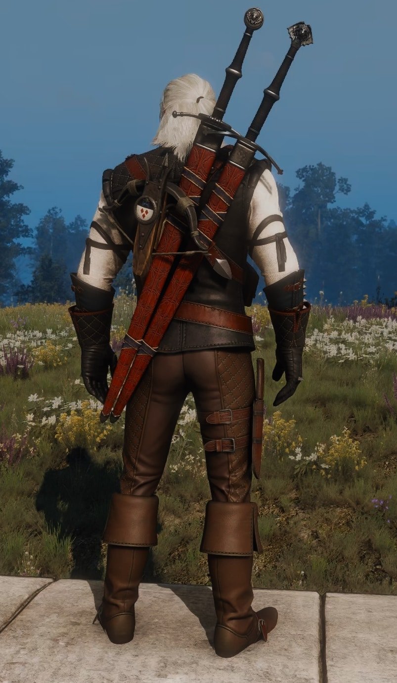 The Witcher 3 Manticore Gear Overview - Back