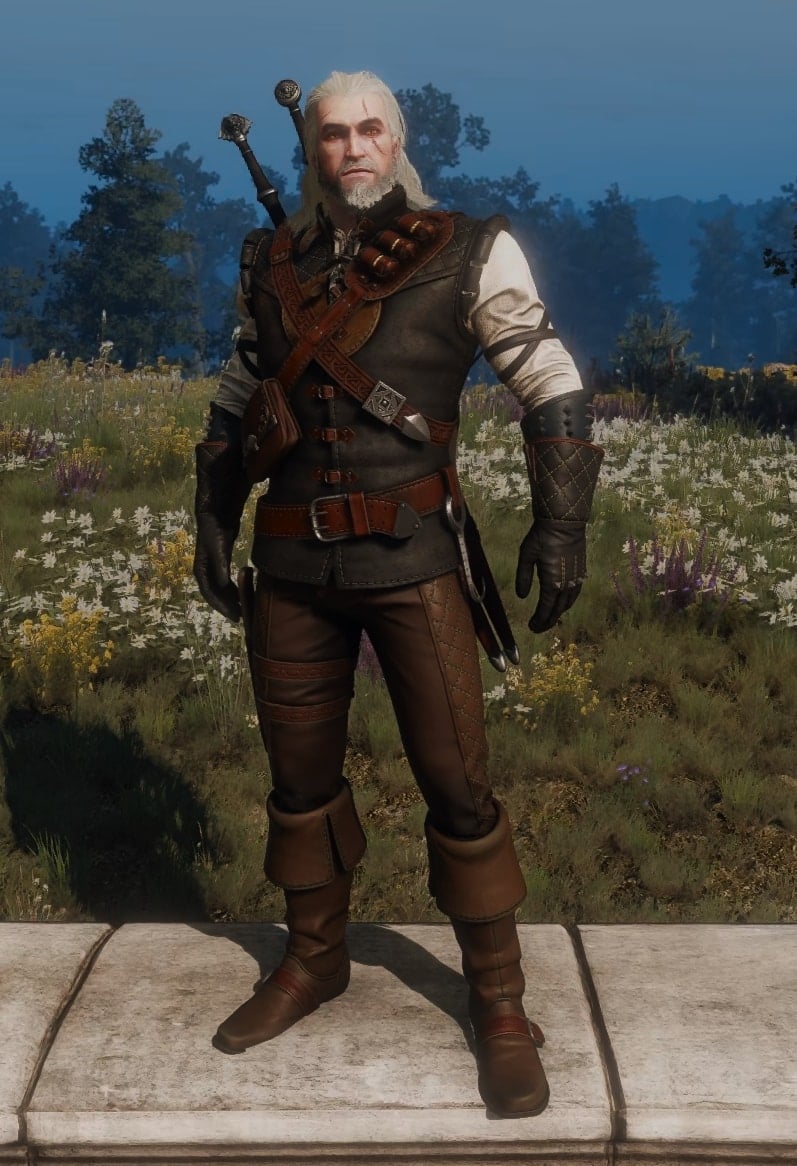 The Witcher 3 Manticore Gear Overview - Front