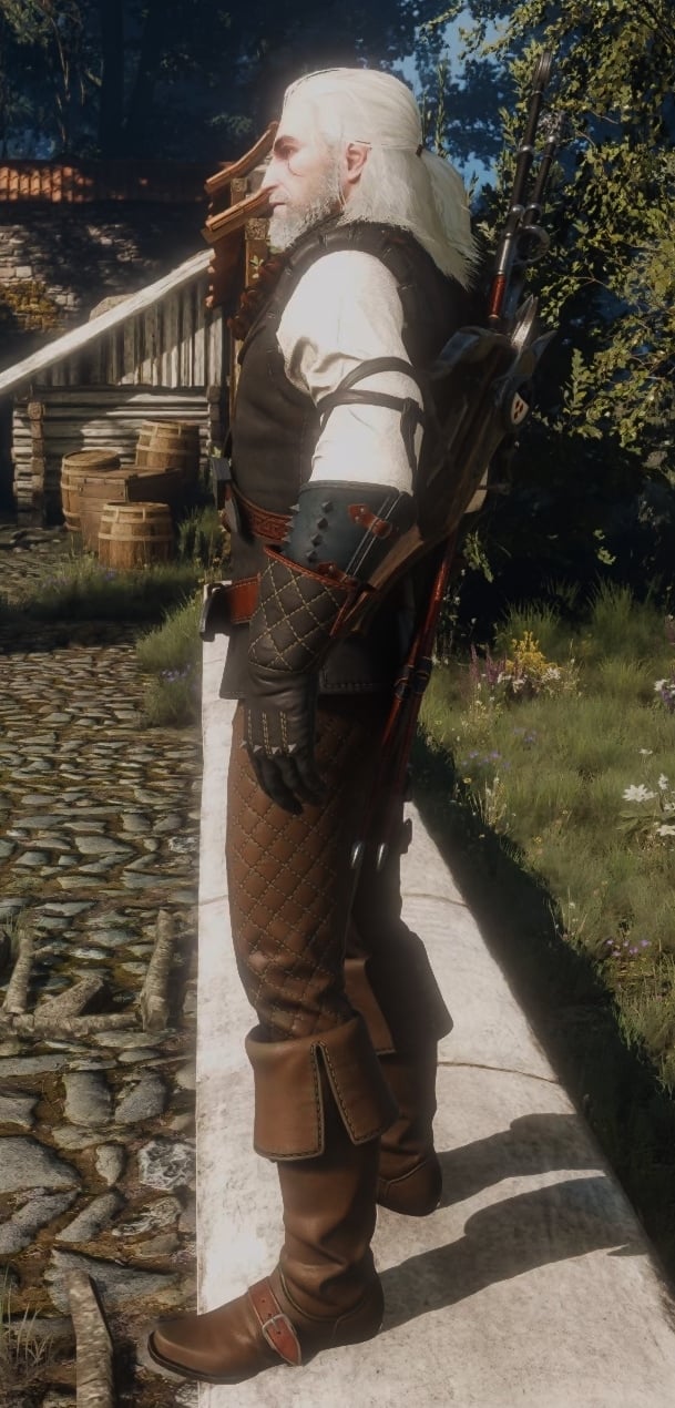 The Witcher 3 Manticore Gear Overview - Left