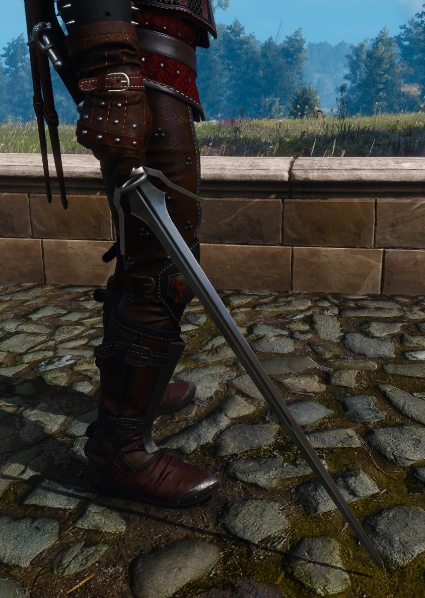 The Witcher 3 Grandmaster Wolven set (Wolf School Tier 4 Gear) - Silver Sword