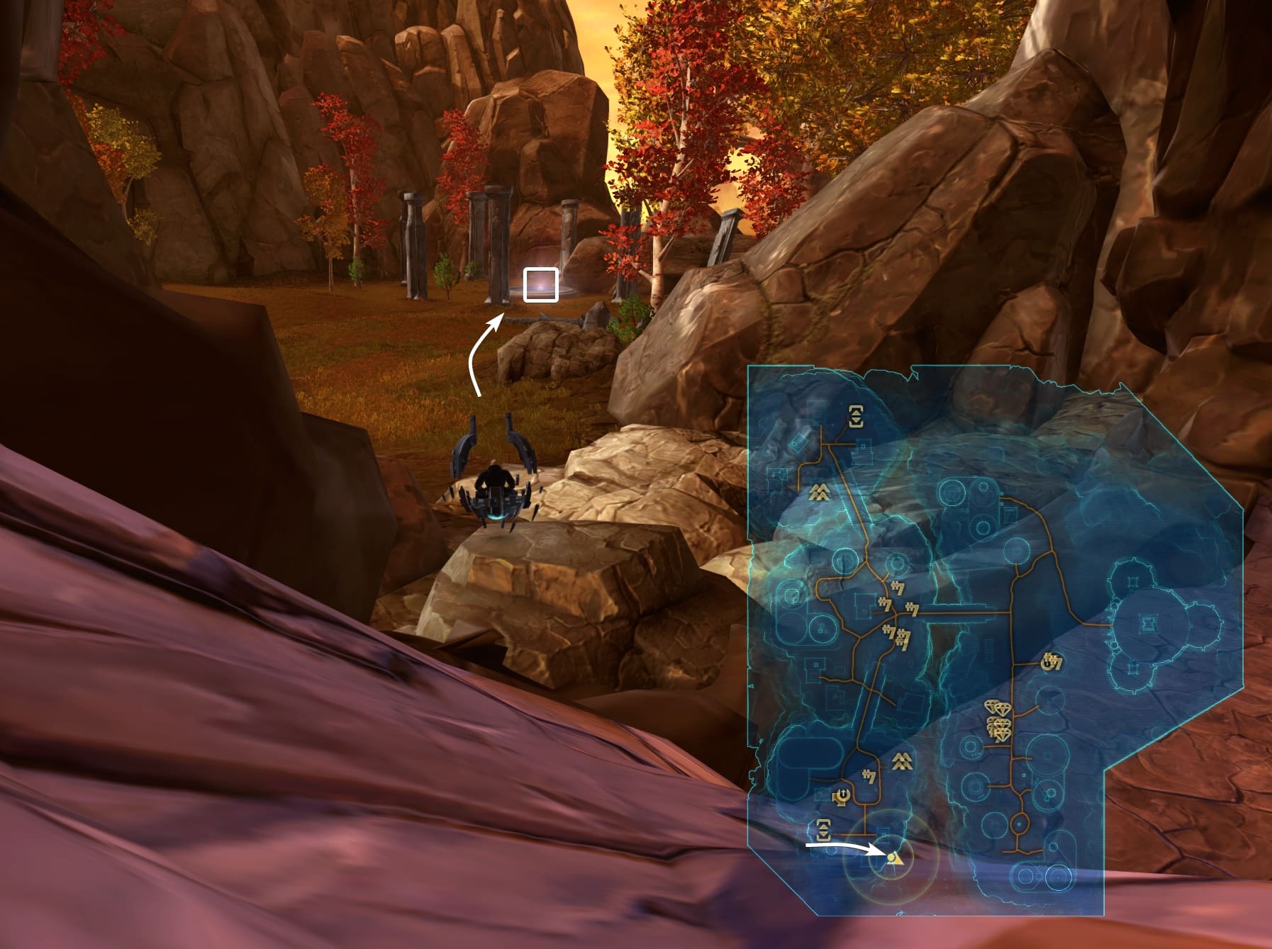 Voss Purple Mastery Datacron Location