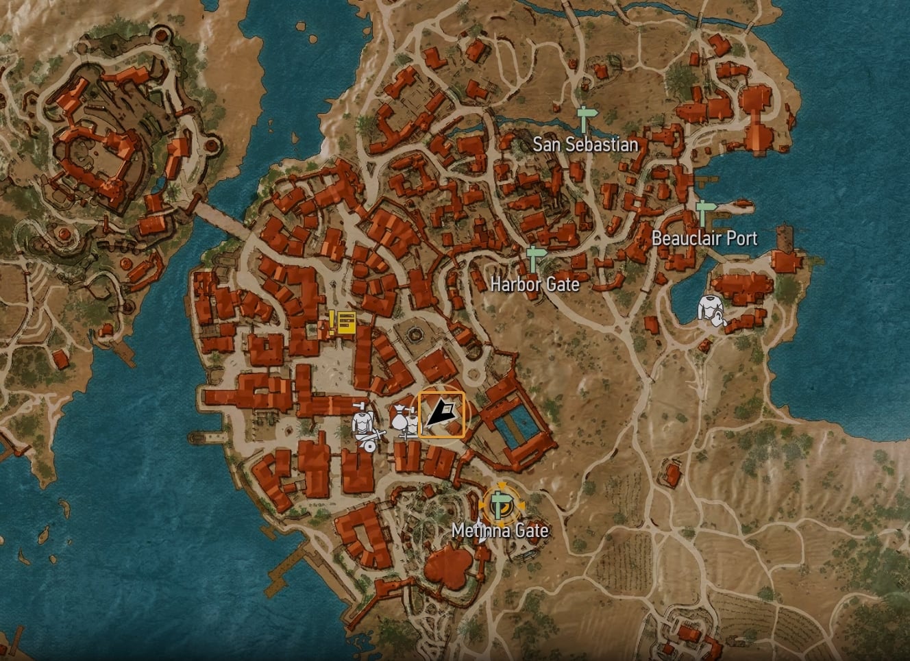 Where to find Witcher 3 Potions formulas - Herbalist in Toussaint