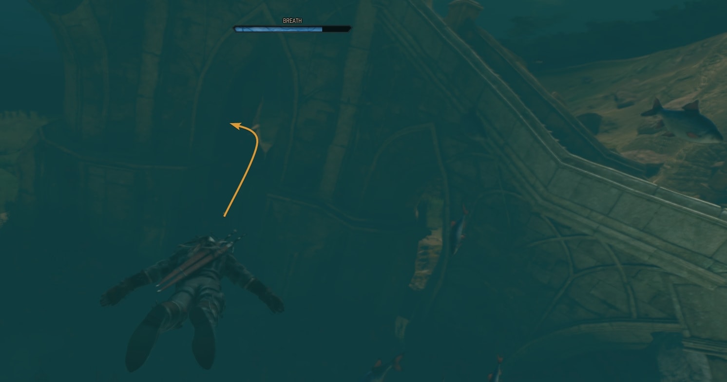 Where to find the portal to the flooded laboratory