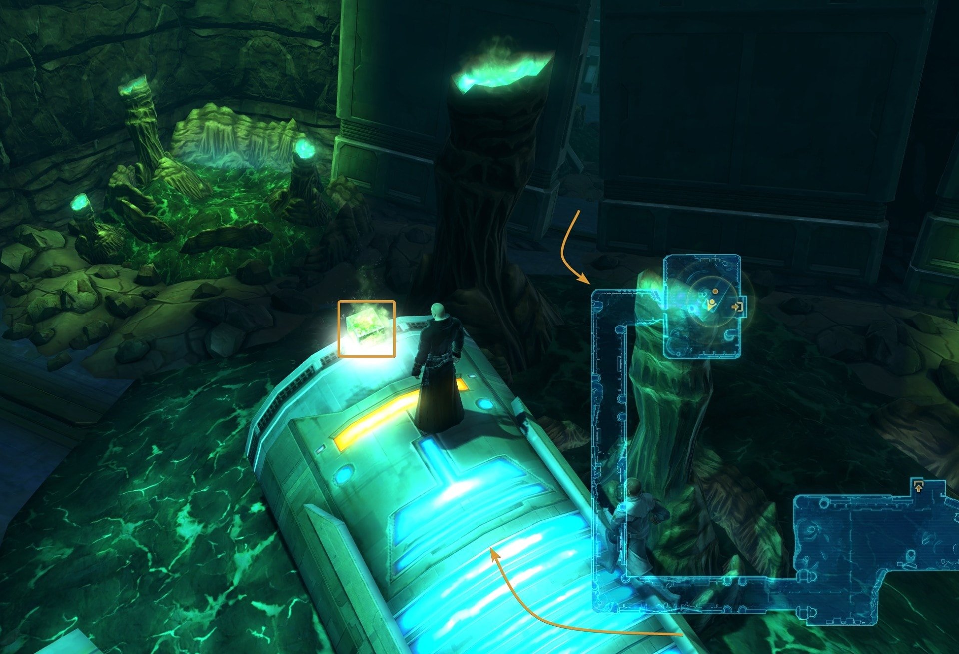 Balmorra (Republic) Endurance Datacron Location