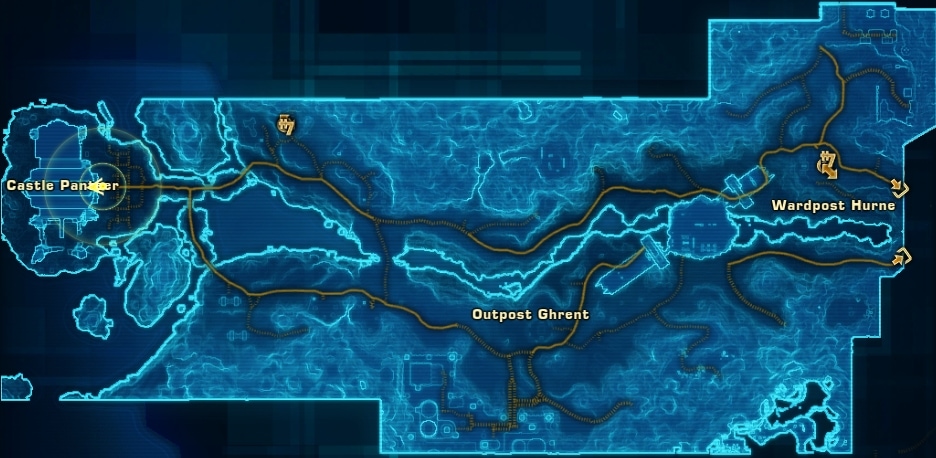 lderaan Purple Mastery Datacron Starting Location