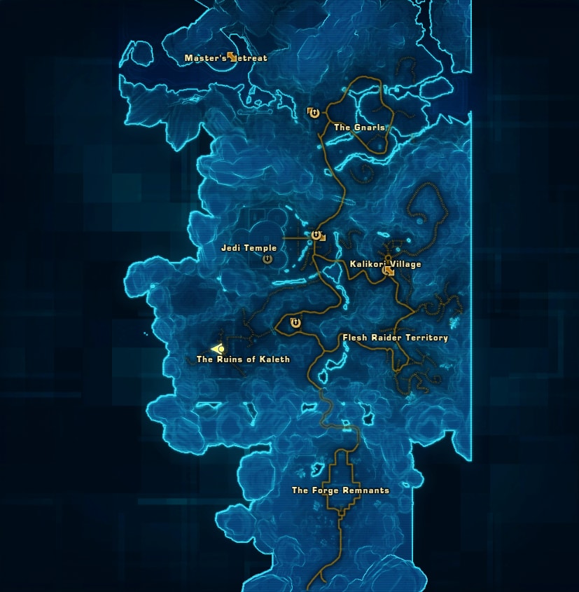 Tython Purple Mastery Datacron Starting Location