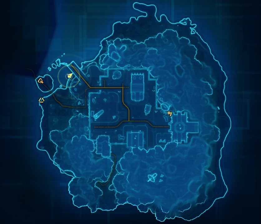 Ord Mantell Red Matrix Shard Datacron Starting Location