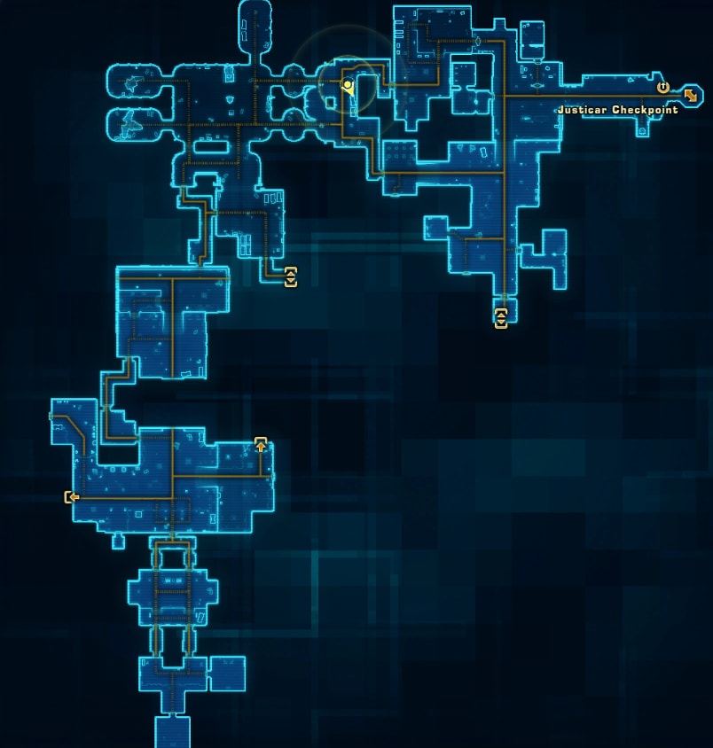 Coruscant Orange Mastery Datacron Starter Location