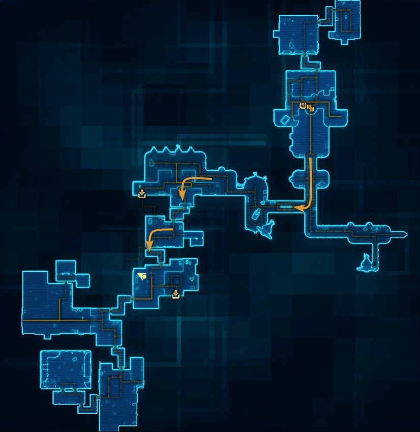 Coruscant Endurance Datacron Starter Location