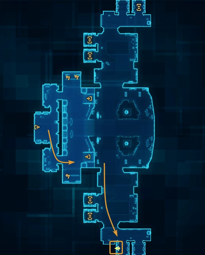 Dromund Kaas Red Mastery Datacron Starter Location