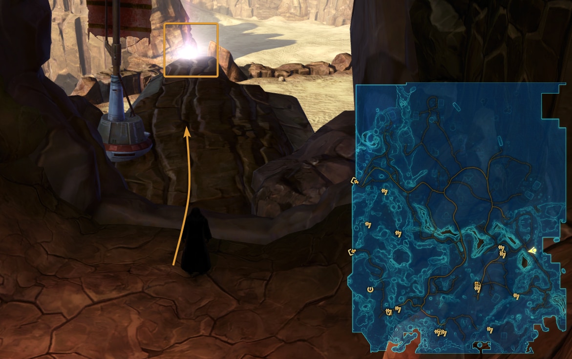 Tatooine Purple Mastery Datacron Location