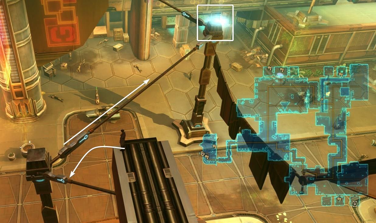 Nar Shaddaa Blue Mastery Datacron Location (Republic)