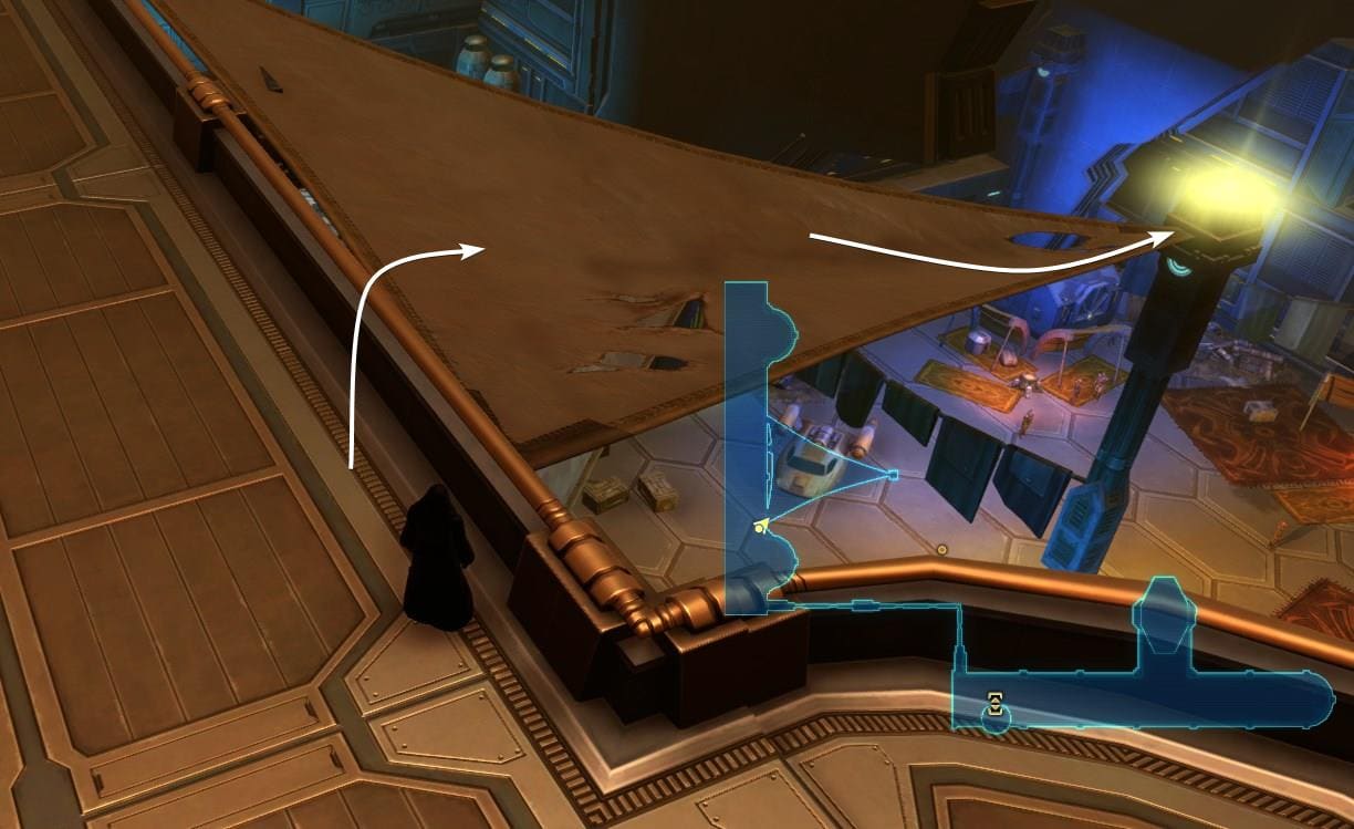 Nar Shaddaa Presence Datacron Location (Empire)