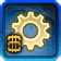 Decoration Gear Tech Blue