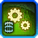 Decoration Gears Tech Green