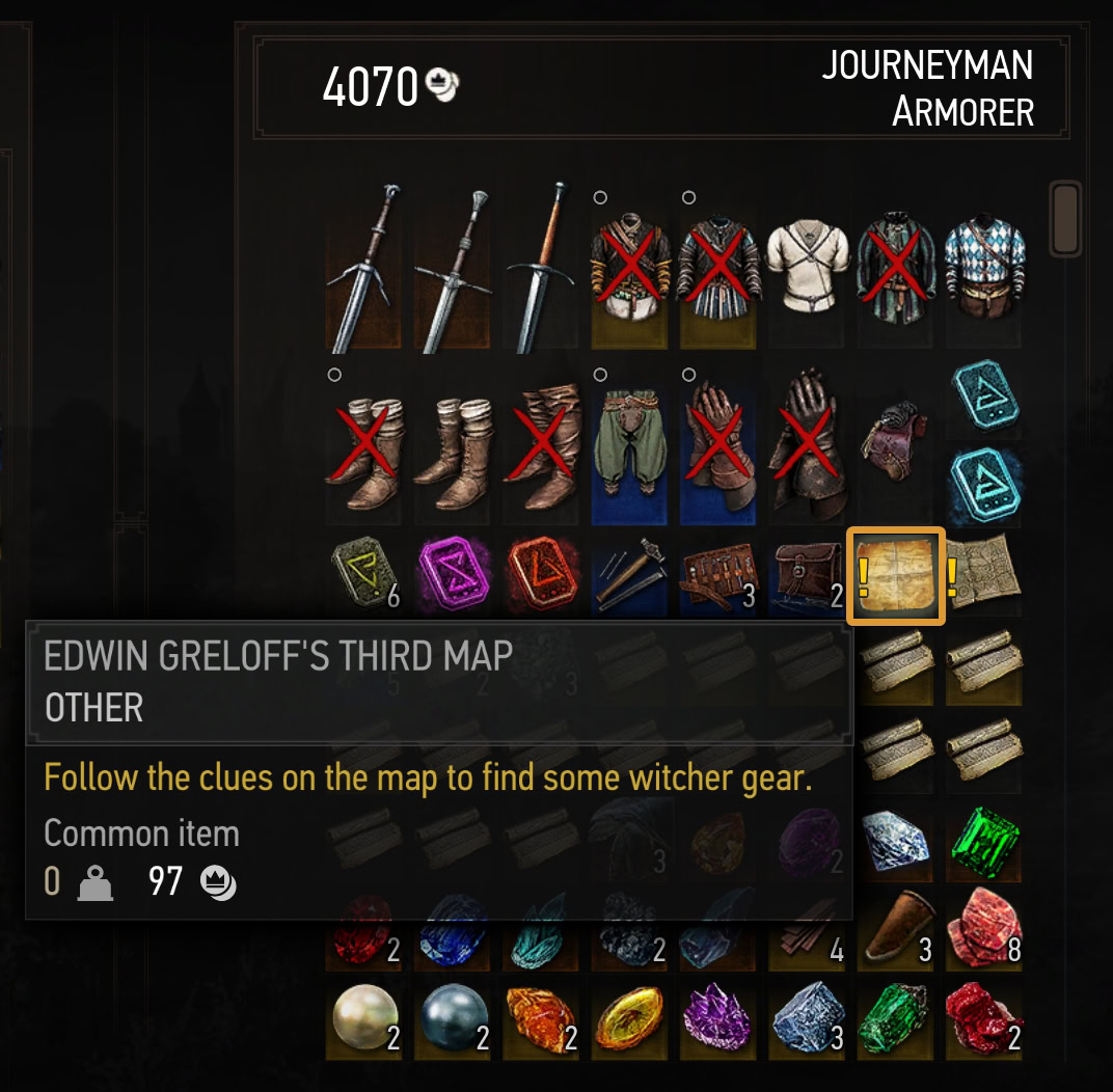Edwin Greloff's Thirdf Map (Superior Griffin Gear Set Diagrams)