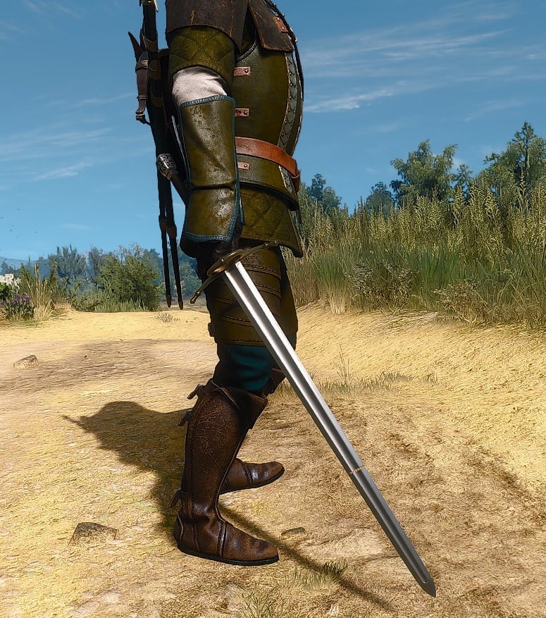 Enhanced Griffin Gear in The Witcher 3 - Visual Overview - Steel Sword