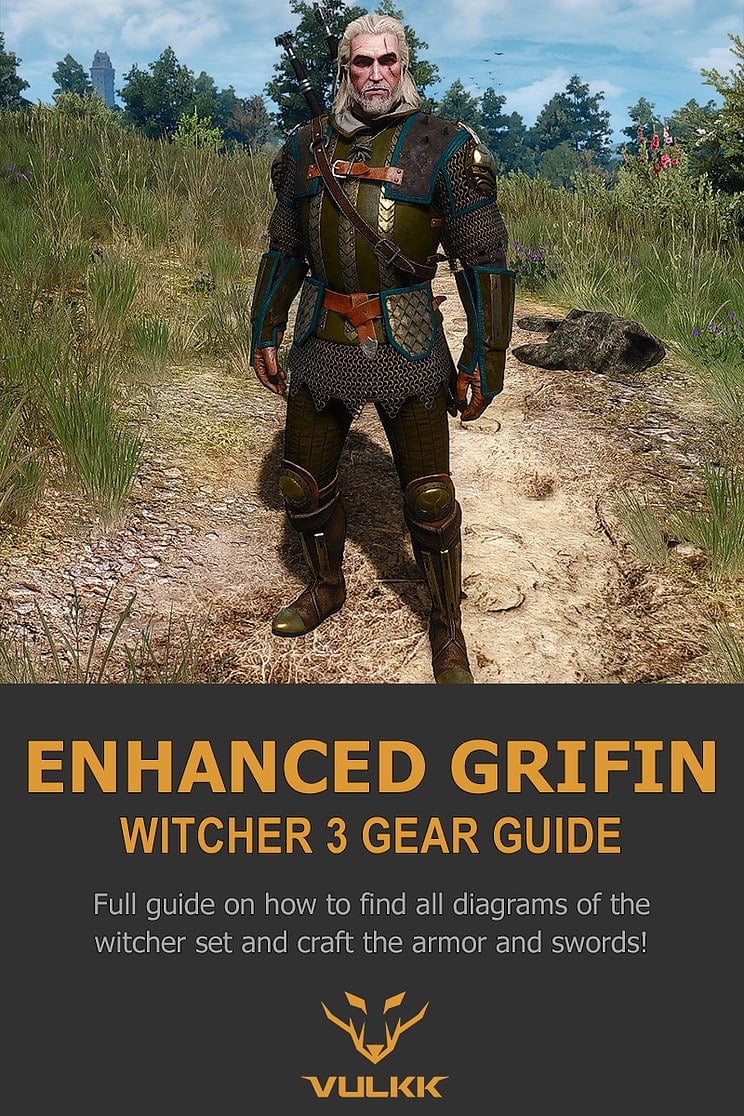 How to get the Mastercrafted Griffin Gear in The Witcher 3 (Griffin School Set) Pin
