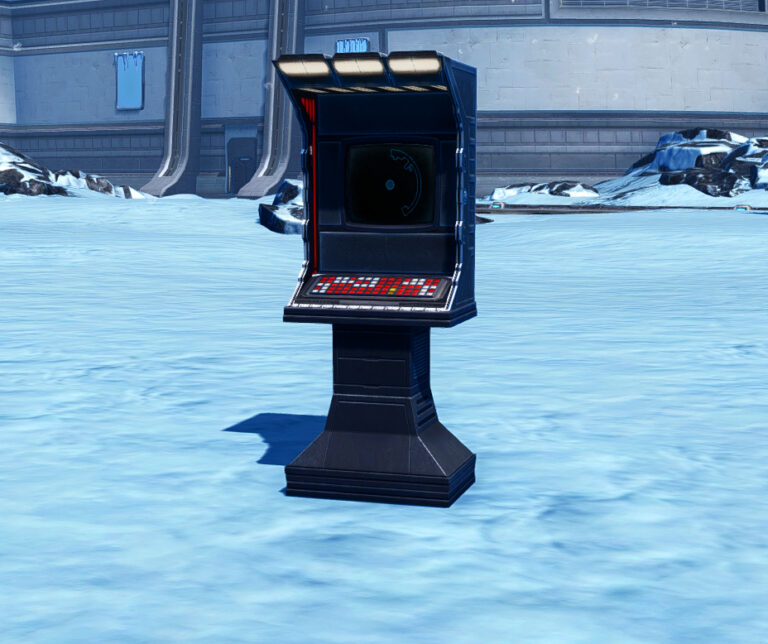 Swg Legends Large Computer Console SWTOR Imperial Console Decoration Bundle Overview - VULKK.com