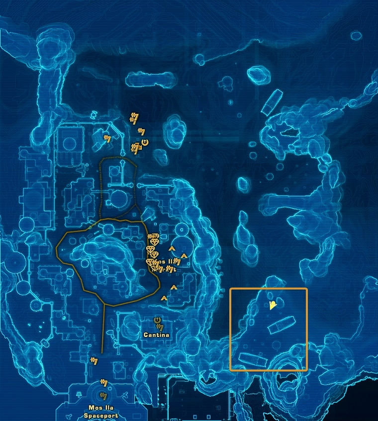 SWTOR Din Djarin Build - Tatooine playground 1