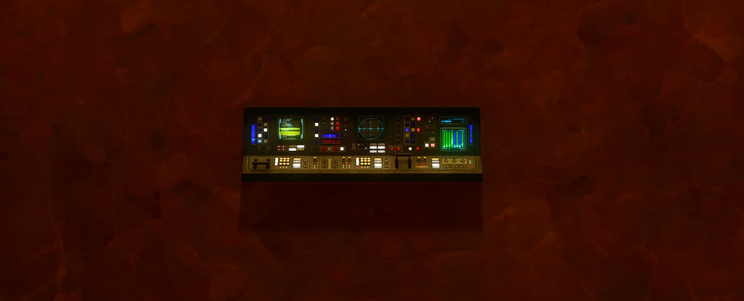 SWTOR Imperial Console Decoration Bundle - "Large" Imperial Wall Console (Wall Small, Wall Medium)