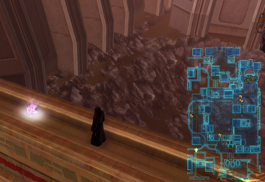 Corellia Purple Mastery Datacron Location (Empire)