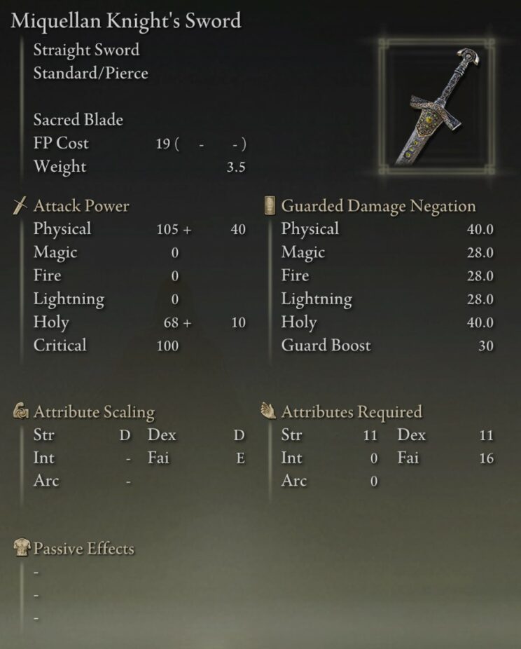Full Elden Ring Straight Swords Catalog and Locations Guide - VULKK.com