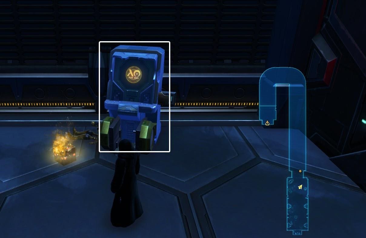 Nar Shaddaa Orange Mastery Datacron Location