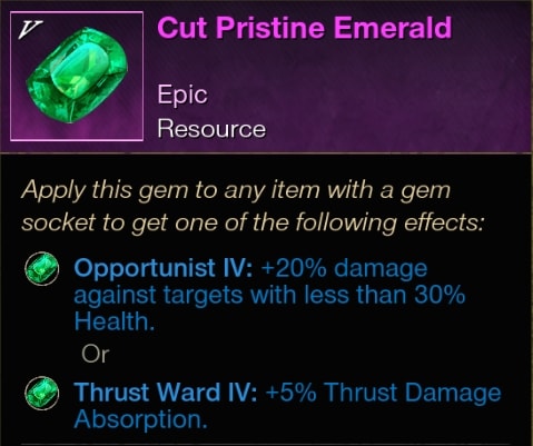 New World Bow and Hatchet Build Guide: Ranged Assassin (PvP) - Cut Pristine Emerald
