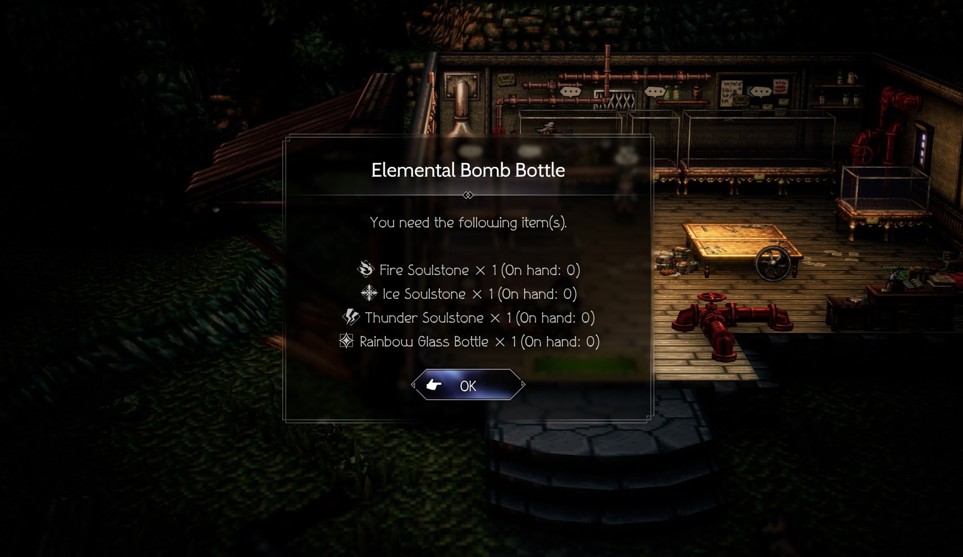 How to unlock Elemental Bomb Bottle Skill for Inventor in Octopath Traveler 2
