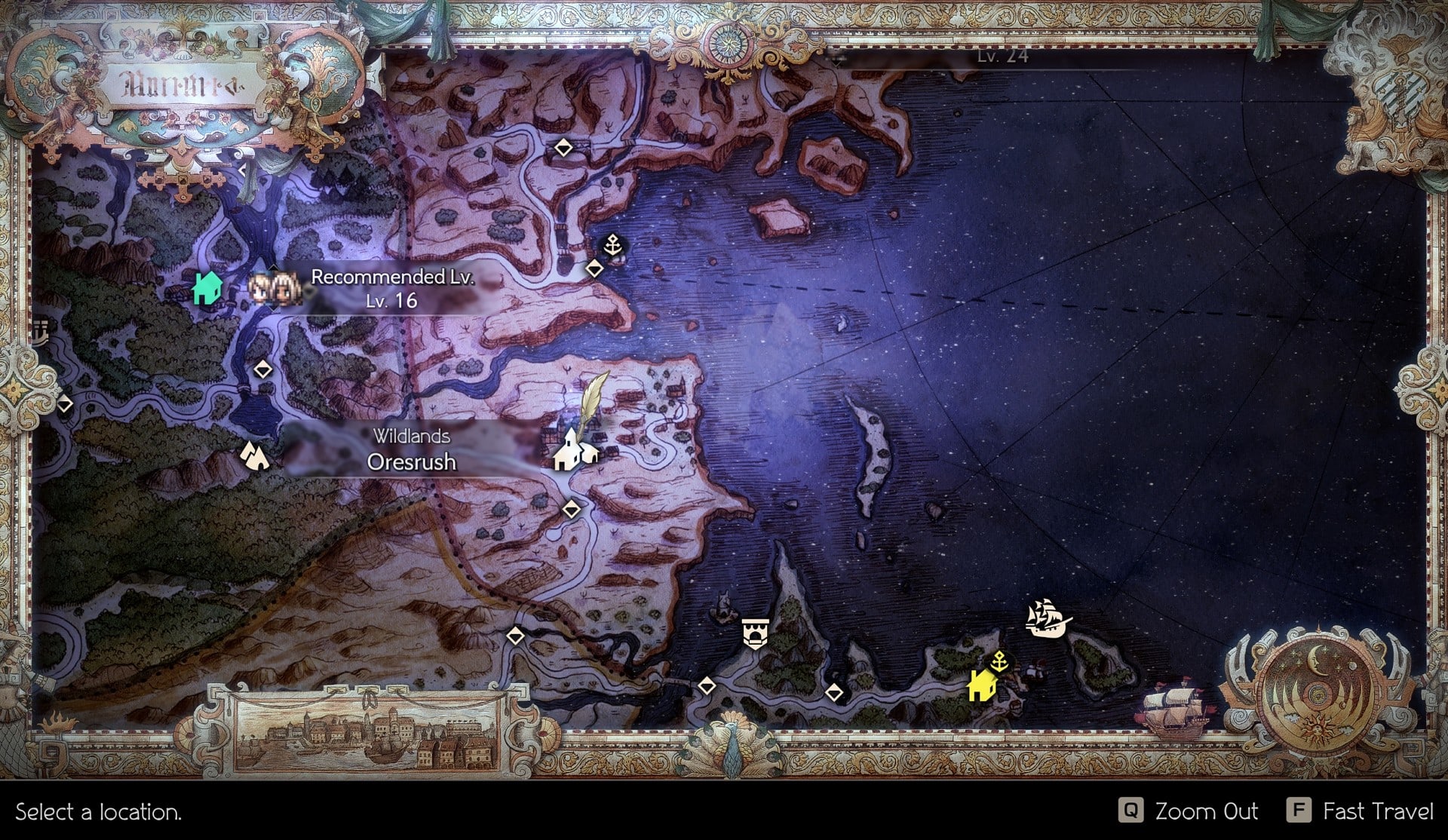 How to complete The Sword in the Stone Side Story in Octopath Traveler 2 - Pickaxe Route