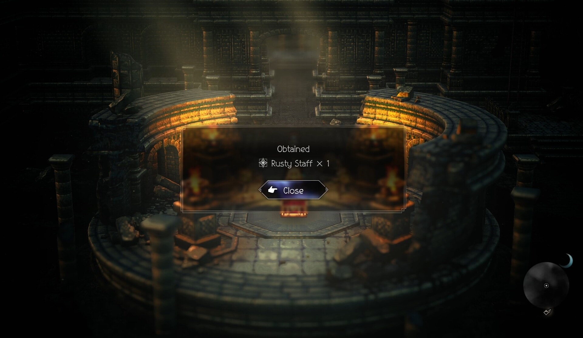 Where to find the Rusty Staff