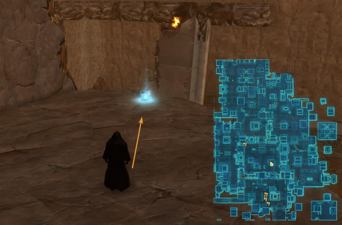 Corellia Blue Mastery Datacron Location