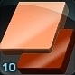 Pale Orange and Dark Orange Dye Module Cut