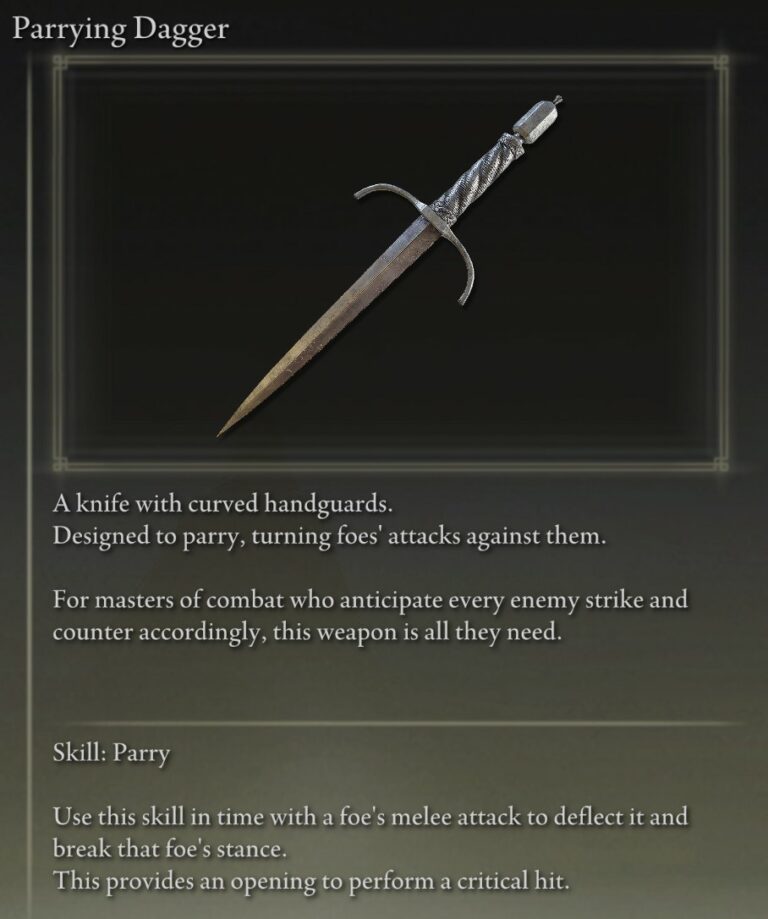 Full Elden Ring Daggers Catalog and Locations Guide