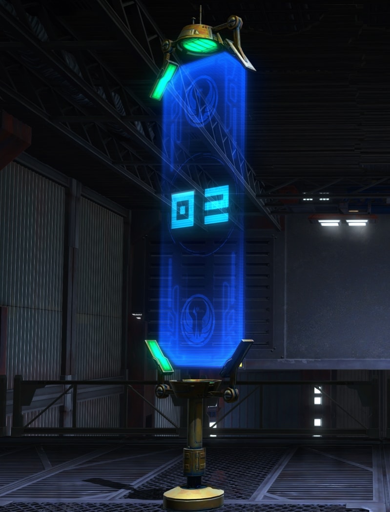 SWTOR PvP Season 2 Rewards - PvP Season Blue Flag (Season 2)
