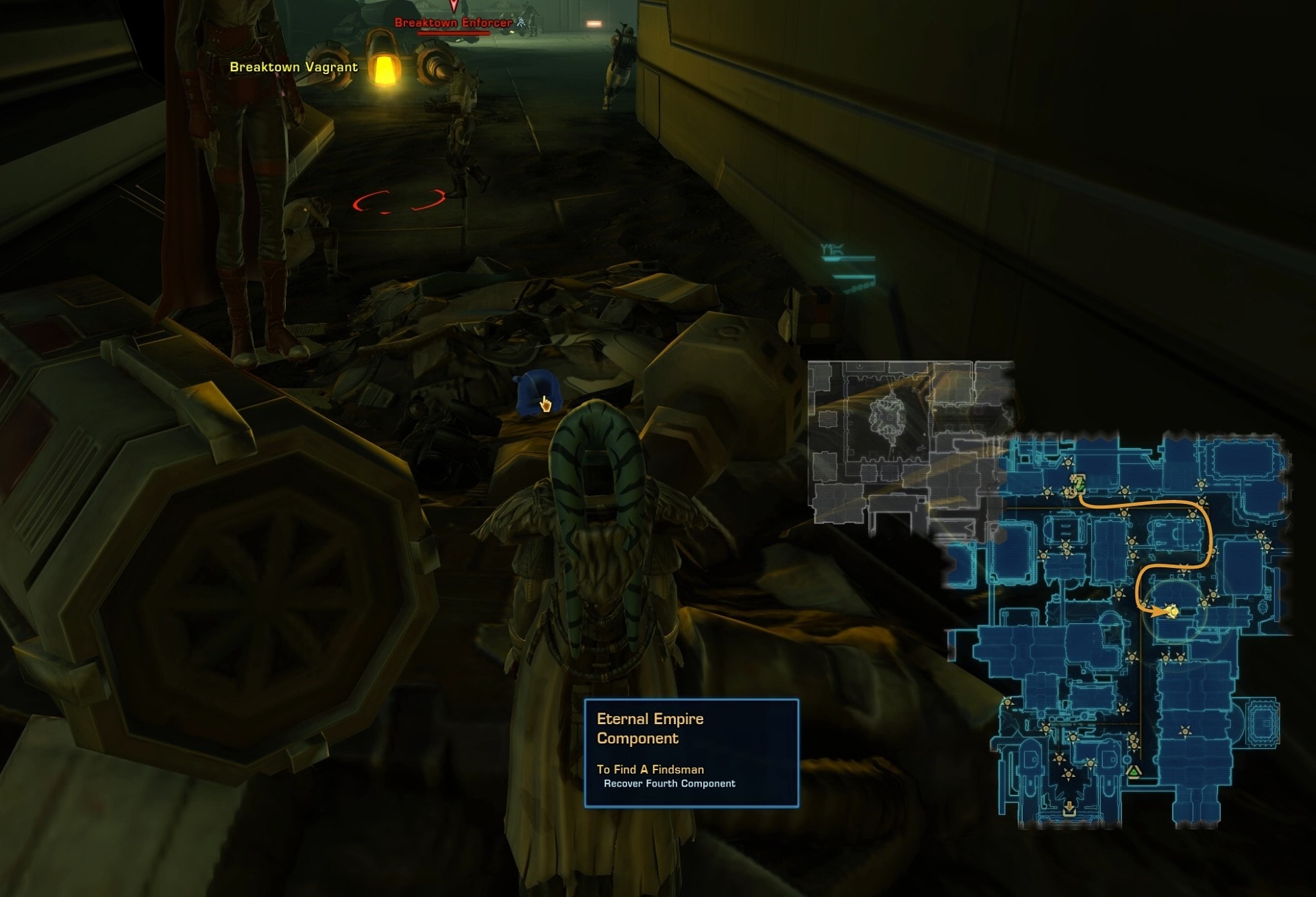 SWTOR To Find A Findsman Alliance Alert Guide - Recover the Third Component