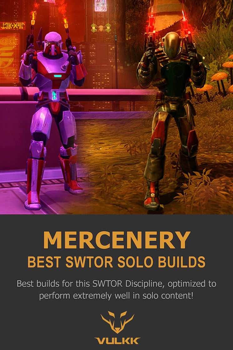 SWTOR Mercenary Best Solo Builds Pin
